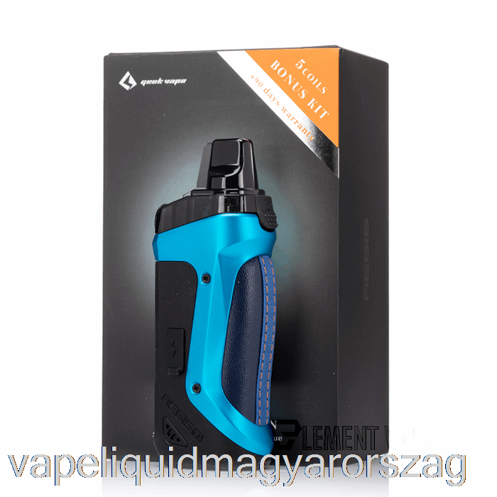 Geek Vape Aegis Boost 40w Pod Mod Kit Le Bonus Kit - Mindenható Kék Vape Toll